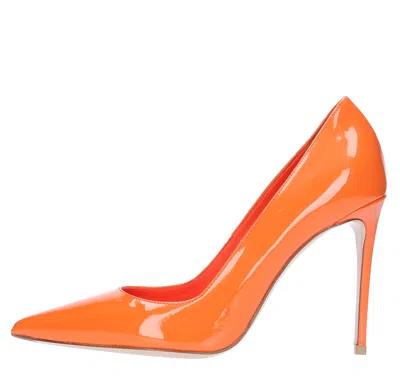 Le Silla With Heel In Arancio Vivaci