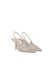 Le Silla Gilda Slingback-mules In Beige