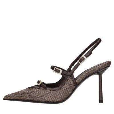 Le Silla With Heel Brown