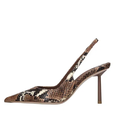 Le Silla With Heel Brown