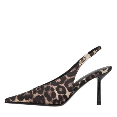Le Silla With Heel Brown In Marrone