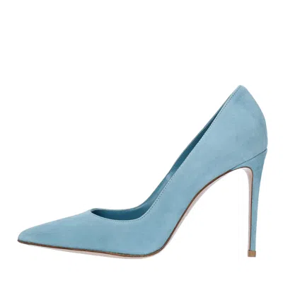 Le Silla With Heel Light Blue In Azzurro Blu E Verdi