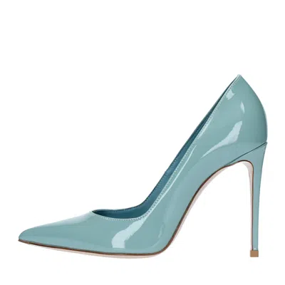 Le Silla With Heel Light Blue In Azzurro Blu E Verdi