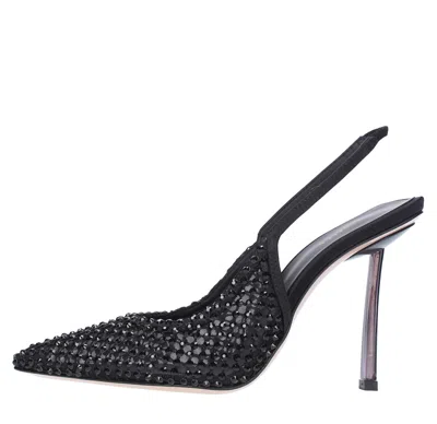 Le Silla With Heel In Nero Neri E Grigi
