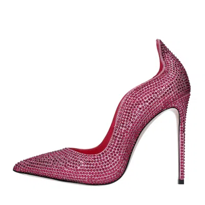 Le Silla With Heel Pink In Rosa Chiari E Naturali