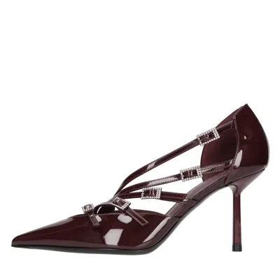 Le Silla With Heel Red In Rosso Vivaci