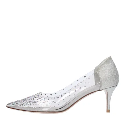 Le Silla With Heel In Silver