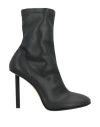 Le Silla Woman Ankle Boots Black Size 5.5 Textile Fibers In Black