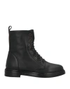 Le Silla Woman Ankle Boots Black Size 6 Leather In Black