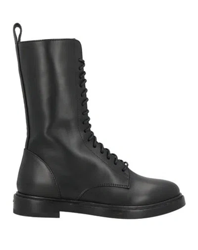 Le Silla Woman Ankle Boots Black Size 6 Leather