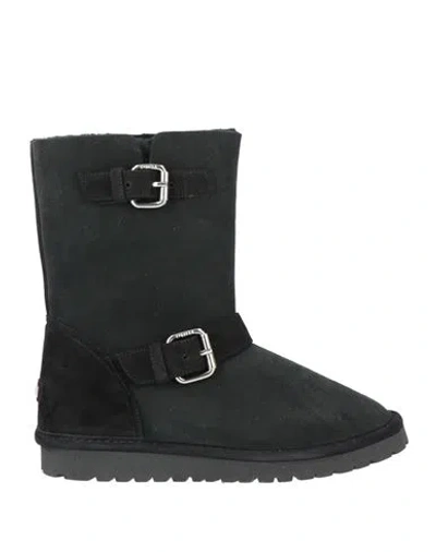Le Silla Woman Ankle Boots Black Size 6 Leather