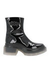 Le Silla Woman Ankle Boots Black Size 8 Leather In Black