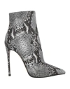 Le Silla Woman Ankle Boots Charcoal Size 6 Synthetisches Material In Gray