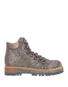 Le Silla Woman Ankle Boots Lead Size 8 Calfskin In Grey
