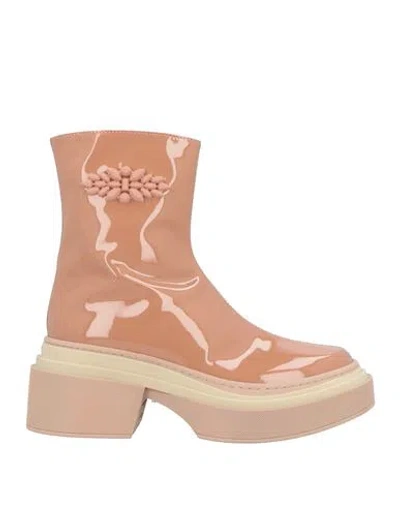 Le Silla Woman Ankle Boots Sand Size 8 Leather