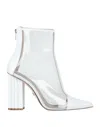 Le Silla Ankle Boots In Transparent