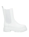 Le Silla Woman Ankle Boots White Size 8 Leather