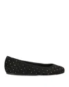 Le Silla Ballet Flats In Black