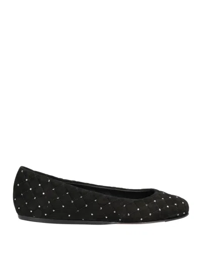 Le Silla Ballet Flats In Black