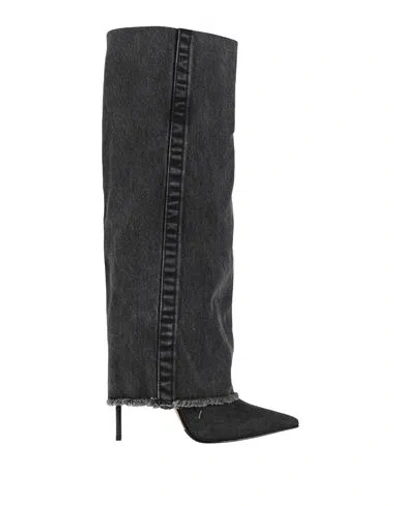 Le Silla Woman Boot Black Size 4 Textile Fibers
