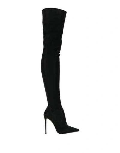 Le Silla Woman Boot Black Size 5 Textile Fibers