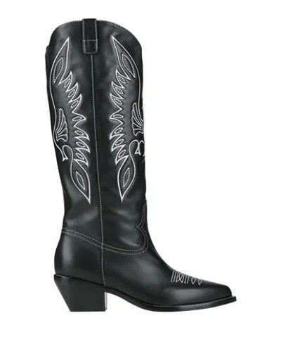 Le Silla Woman Boot Black Size 6 Leather