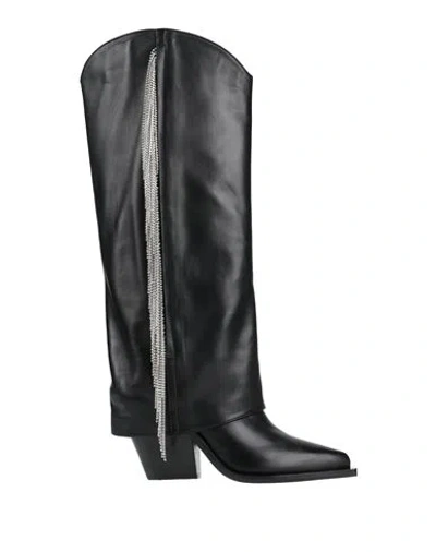 Le Silla Woman Boot Black Size 6 Leather