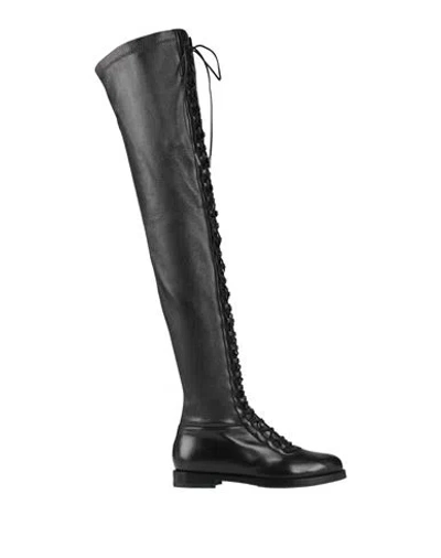 Le Silla Woman Boot Black Size 6.5 Calfskin