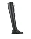 Le Silla Woman Boot Black Size 6 Leather, Synthetic Fibers
