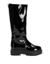 Le Silla Woman Boot Black Size 8 Synthetic Fibers In Black