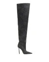 Le Silla Woman Boot Black Size 8 Textile Fibers In Black