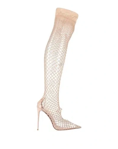 Le Silla Woman Boot Blush Size 10 Textile Fibers In Pink