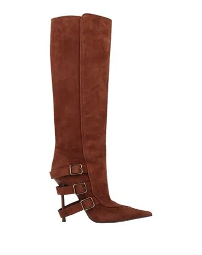 Le Silla Woman Boot Brown Size 8.5 Leather
