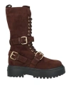 Le Silla Woman Boot Chocolate Brown Size 7 Leather