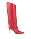 Le Silla Woman Boot Coral Size 8 Leather In Red