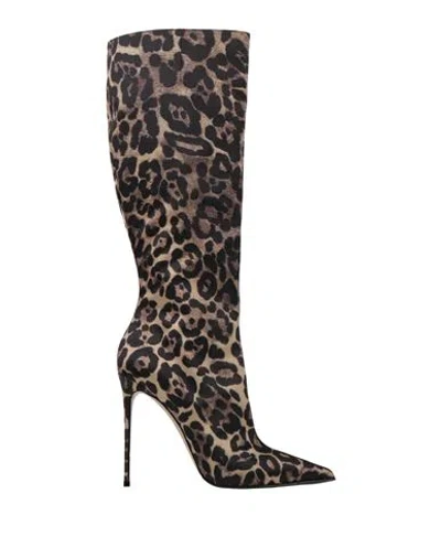 Le Silla Woman Boot Dark Brown Size 12 Textile Fibers