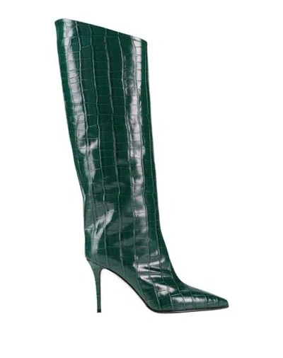 Le Silla Woman Boot Green Size 5 Leather