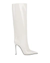 Le Silla Woman Boot Ivory Size 6 Leather In White