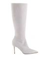Le Silla Woman Boot Light Grey Size 6 Leather In Gray