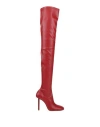 Le Silla Woman Boot Red Size 6 Textile Fibers