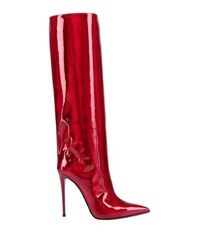 Le Silla Woman Boot Red Size 7.5 Leather