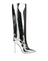 Le Silla 120m Eva Leather Boots In Silver