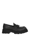 Le Silla Woman Loafers Black Size 5 Leather In Black