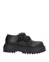 Le Silla Woman Loafers Black Size 6.5 Leather In Black