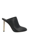 Le Silla Woman Mules & Clogs Black Size 8 Leather In Black