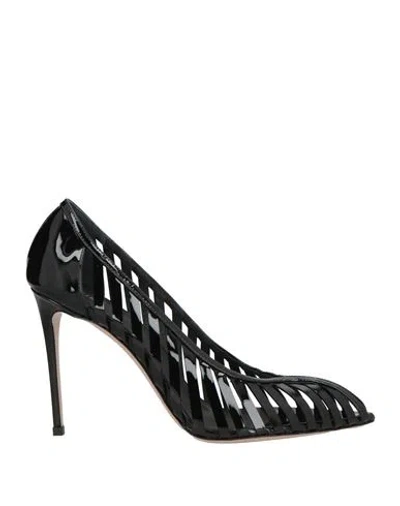 Le Silla Woman Pumps Black Size 6 Leather