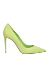 Le Silla Woman Pumps Light Green Size 12 Leather