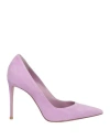Le Silla Woman Pumps Lilac Size 6.5 Soft Leather