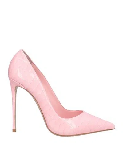 Le Silla Woman Pumps Pink Size 5 Leather