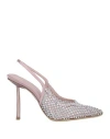 Le Silla Gilda Crystal-embellished Pumps In Pink
